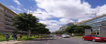 Advertising in Manyata Tech Park IT Park, Pillar Signage Advertising in Bangalore, Pillar Signage Advertising in Tech Park Bangalore